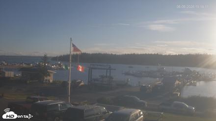Lopez Island Marina Live Webcam - Jun 6, 2026, 8:13pm PDT
