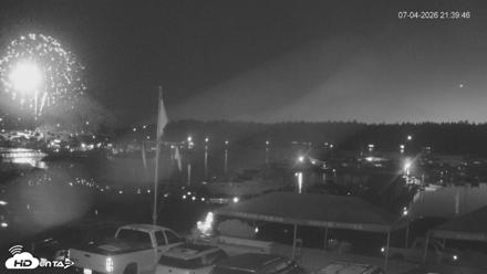 Lopez Island Marina Live Webcam - Jul 4, 2026, 10:40pm PDT