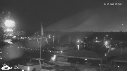 Lopez Island Marina Live Webcam - Jul 4, 2026, 10:45pm PDT