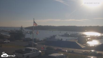 Lopez Island Marina Live Webcam - Jul 6, 2026, 7:07pm PDT