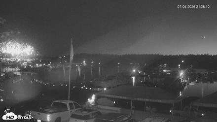 Lopez Island Marina Live Webcam - Jul 4, 2026, 10:38pm PDT