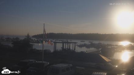Lopez Island Marina Live Webcam - Aug 7, 2026, 7:42pm PDT