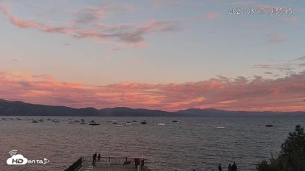 Tahoe Vista Lake Tahoe Live Webcam - Aug 17, 2026, 7:56pm PDT