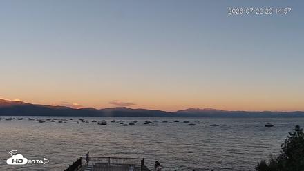 Tahoe Vista Lake Tahoe Live Webcam - Jul 22, 2026, 8:16pm PDT