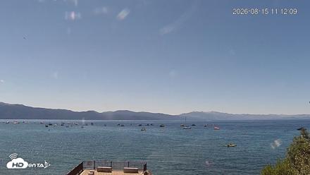 Tahoe Vista Lake Tahoe Live Webcam - Aug 15, 2026, 11:13am PDT