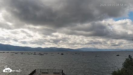Tahoe Vista Lake Tahoe Live Webcam - Sep 5, 2026, 9:00am PDT