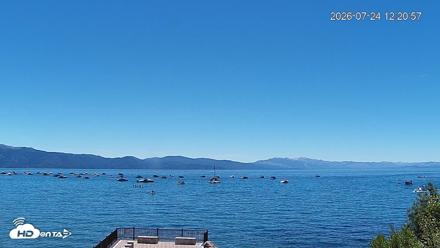 Tahoe Vista Lake Tahoe Live Webcam - Jul 24, 2026, 12:22pm PDT