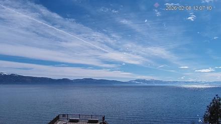 Tahoe Vista Lake Tahoe Live Webcam - Feb 8, 2026, 12:08pm PST