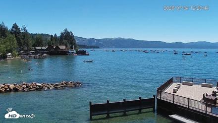 Tahoe Vista Lake Tahoe Live Webcam - Jul 24, 2026, 12:22pm PDT
