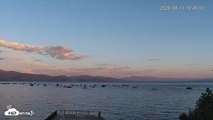 Tahoe Vista Lake Tahoe Live Webcam - Aug 11, 2026, 7:47pm PDT