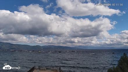 Tahoe Vista Lake Tahoe Live Webcam - Sep 4, 2026, 4:12pm PDT