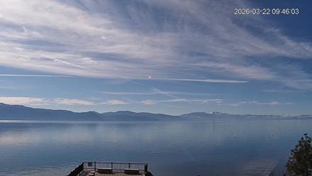 Tahoe Vista Lake Tahoe Live Webcam - Mar 22, 2026, 9:48am PDT