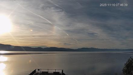 Tahoe Vista Lake Tahoe Live Webcam - Nov 10, 2025, 7:47am PST
