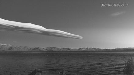 Tahoe Vista Lake Tahoe Live Webcam - Mar 9, 2026, 7:25pm PDT