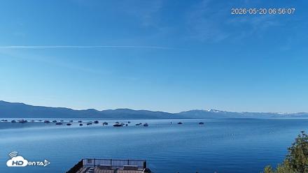 Tahoe Vista Lake Tahoe Live Webcam - May 20, 2026, 6:57am PDT