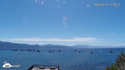 Tahoe Vista Lake Tahoe Live Webcam - Sep 14, 2026, 11:41am PDT