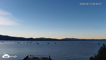 Tahoe Vista Lake Tahoe Live Webcam - Sep 12, 2026, 6:51am PDT