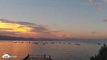 Tahoe Vista Lake Tahoe Live Webcam - Aug 8, 2026, 7:59pm PDT