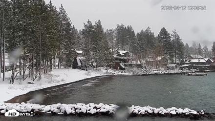 Tahoe Vista Lake Tahoe Live Webcam - Apr 12, 2026, 12:08pm PDT