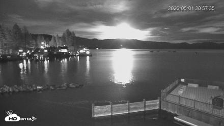 Tahoe Vista Lake Tahoe Live Webcam - May 1, 2026, 8:58pm PDT