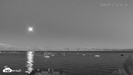 Tahoe Vista Lake Tahoe Live Webcam - Jul 27, 2026, 8:42pm PDT