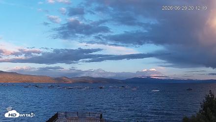 Tahoe Vista Lake Tahoe Live Webcam - Jun 29, 2026, 8:13pm PDT