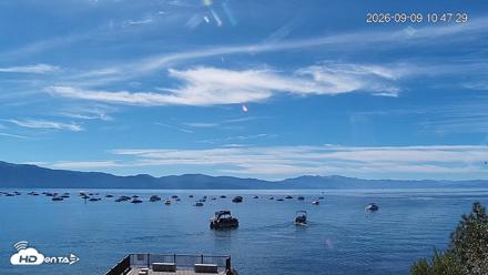 Tahoe Vista Lake Tahoe Live Webcam - Sep 9, 2026, 10:48am PDT