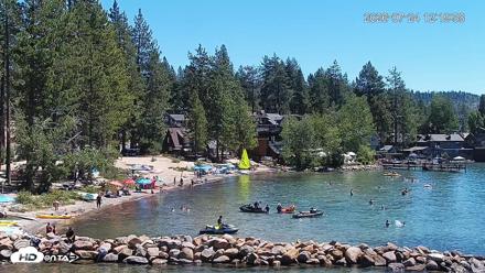Tahoe Vista Lake Tahoe Live Webcam - Jul 24, 2026, 12:21pm PDT