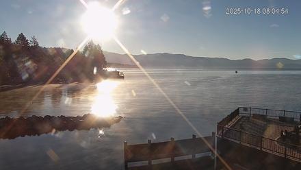 Tahoe Vista Lake Tahoe Live Webcam - Oct 18, 2025, 8:06am PDT