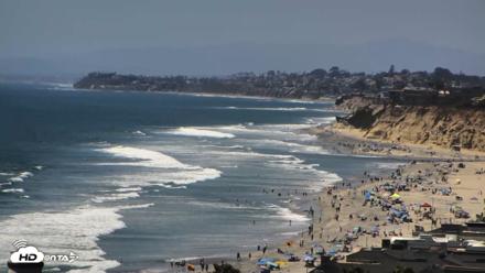 Del Mar Beach Overlook Roaming Live Webcam - Jun 21, 2026, 3:09pm PDT