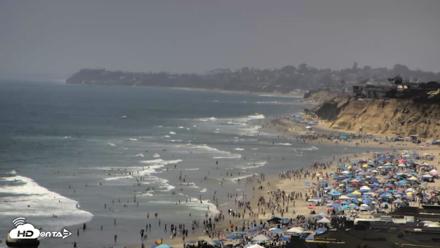 Del Mar Beach Overlook Roaming Live Webcam - Jul 4, 2026, 2:48pm PDT