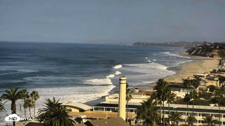 Del Mar Beach Overlook Roaming Live Webcam - Oct 13, 2026, 9:30am PDT