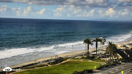 Del Mar Beach Overlook Roaming Live Webcam - Oct 22, 2026, 4:21pm PDT