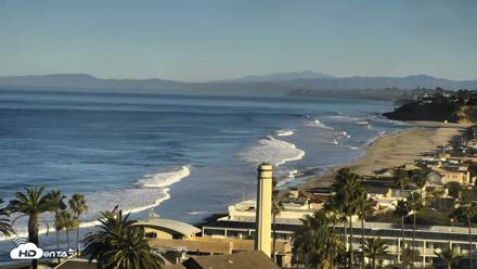Del Mar Beach Overlook Roaming Live Webcam - Oct 15, 2026, 8:12am PDT