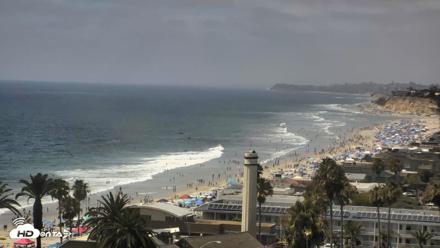 Del Mar Beach Overlook Roaming Live Webcam - Jul 4, 2026, 2:47pm PDT