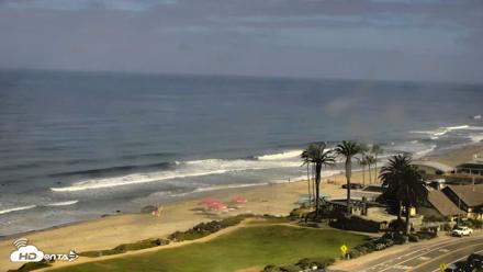 Del Mar Beach Overlook Roaming Live Webcam - Sep 2, 2026, 8:56am PDT