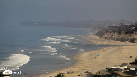 Del Mar Beach Overlook Roaming Live Webcam - Aug 25, 2026, 10:21am PDT