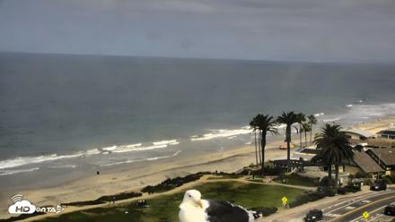Del Mar Beach Overlook Roaming Live Webcam - Sep 21, 2026, 10:21am PDT