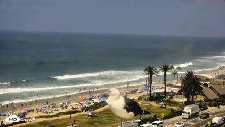 Del Mar Beach Overlook Roaming Live Webcam - Jul 31, 2026, 12:58pm PDT