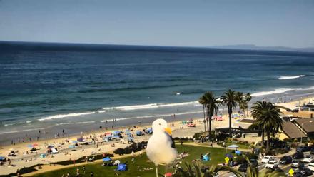 Del Mar Beach Overlook Roaming Live Webcam - Mar 8, 2026, 1:11pm PDT