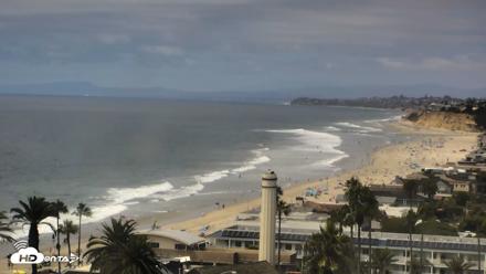 Del Mar Beach Overlook Roaming Live Webcam - Aug 14, 2026, 2:03pm PDT