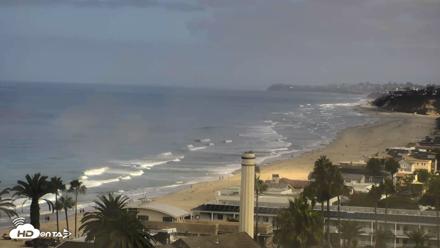 Del Mar Beach Overlook Roaming Live Webcam - Sep 2, 2026, 8:55am PDT