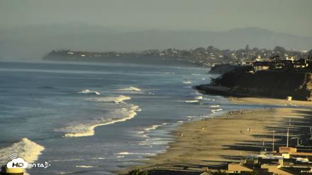 Del Mar Beach Overlook Roaming Live Webcam - Oct 19, 2026, 7:53am PDT