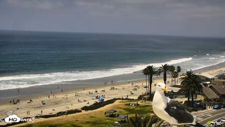 Del Mar Beach Overlook Roaming Live Webcam - May 22, 2026, 1:20pm PDT