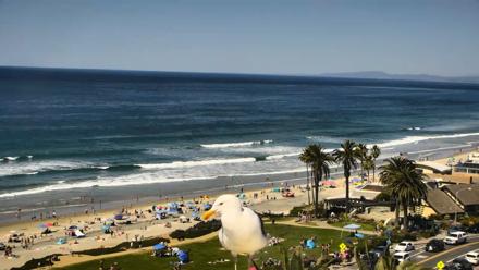 Del Mar Beach Overlook Roaming Live Webcam - Mar 8, 2026, 1:13pm PDT