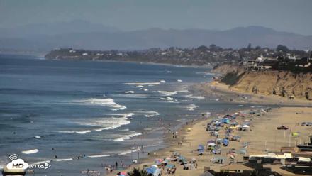 Del Mar Beach Overlook Roaming Live Webcam - Oct 3, 2026, 11:36am PDT