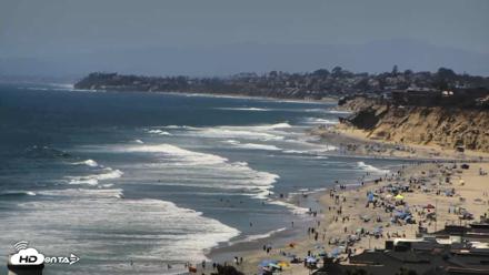 Del Mar Beach Overlook Roaming Live Webcam - Jun 21, 2026, 3:09pm PDT