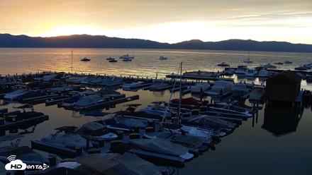 Tahoe City Marina - Lake Tahoe Live Webcam - Sep 26, 2026, 6:55am PDT