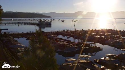 Tahoe City Marina - Lake Tahoe Live Webcam - Sep 8, 2026, 7:18am PDT