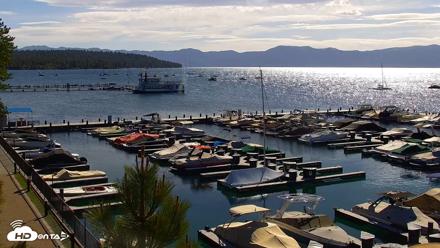 Tahoe City Marina - Lake Tahoe Live Webcam - Jun 6, 2026, 9:09am PDT